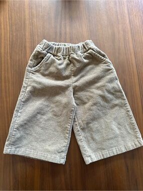Kids Corduroy Pull-On Pants in Light Brown